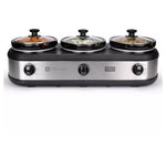 3 x 1.5-Qt Triple Buffet Server