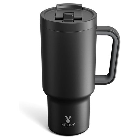 32 oz Tumbler with Handle and Flip Straw