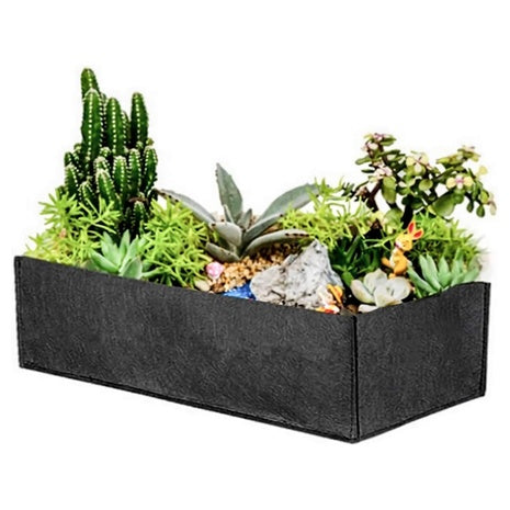 4' X 2' 8 Divided Grids Breathable Raised Garden Bed