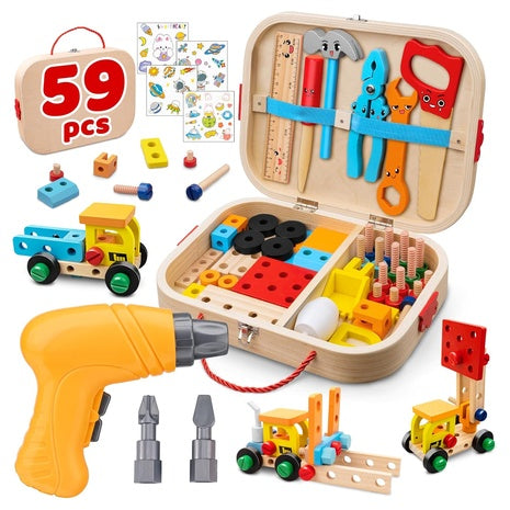 59-Piece Kids Tool Set
