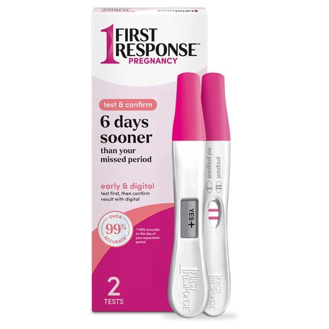 First Response Pregnancy Test Kit – 1 Line + 1 Digital