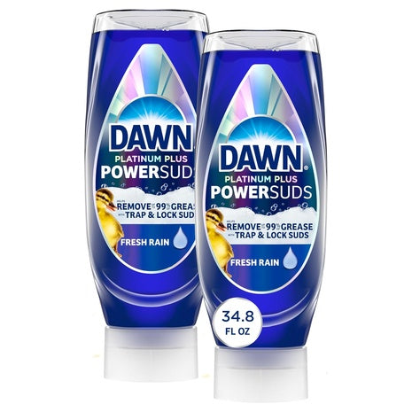 2-Pack Dawn Platinum Plus PowerSuds Dish Soap (17.4oz)