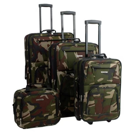 4-Piece Rockland Journey Softside Upright Luggage Set (Various)