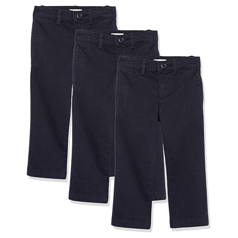 3 Boys Straight-Fit Flat-Front Chino Pants (5 Colors)