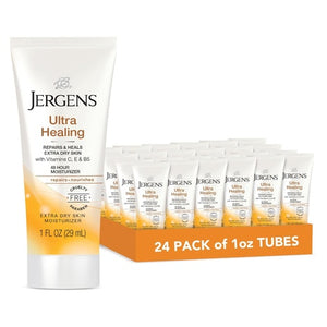 24-Pack Jergens Ultra Healing Travel Size Dry Skin Moisturizer