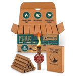 35 Natural Fire Starters Sticks