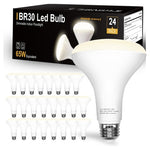 24-Pack DAYBETTER 65W Equivalent BR30 Led Bulb