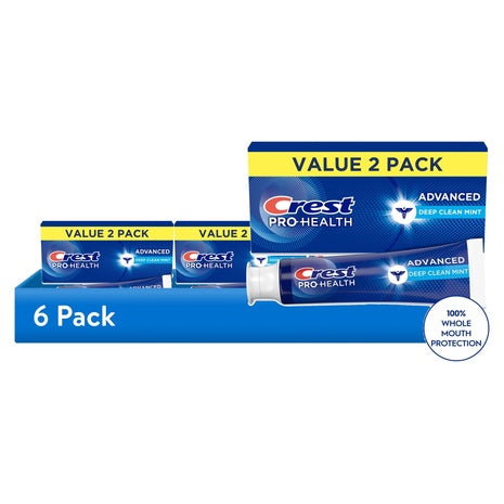 12 Tubes Crest Pro-Health Advanced Deep Clean Toothpaste