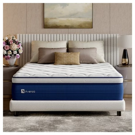 Avenco Airsea 12" Medium Firm Support Hybrid Mattress