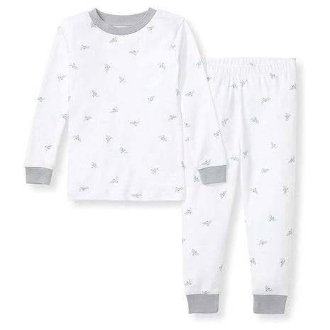 Size 4T Blue Bee Print Pajamas