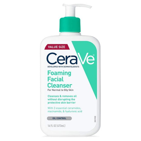 CeraVe Foaming Facial Cleanser Daily Face Wash