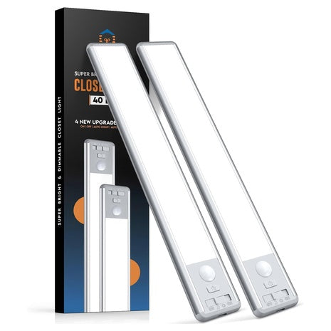 2-Pack Motion Sensor Under Cabinet Lights