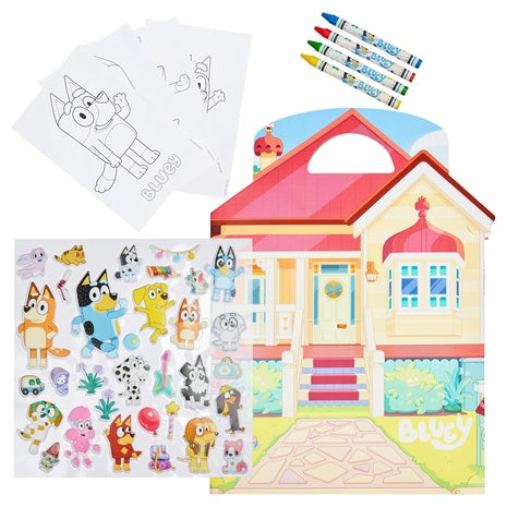 Bluey Stickers & Coloring Activity Set