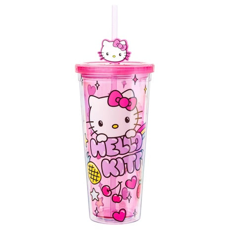 Hello Kitty Hearts 24oz Cold Cup