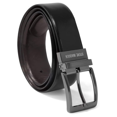 Steve Madden Men's Reversible Every Day Leather Belt