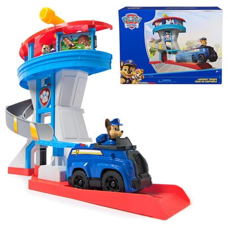 Paw Patrol Lookout Tower with Chase Action Figures