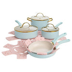 12 Piece Paris Hilton Epic Nonstick Pots And Pans Set