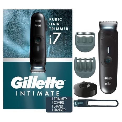 Gillette I7 Intimate Men's Premium Body Hair Trimmer