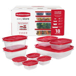 18-Piece Rubbermaid EasyStore Large Food Storage Containers