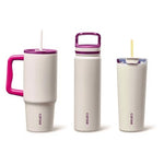 3-Piece Carote Insulated Stainless Steel Water Bottle And Tumbler Set