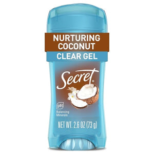 Secret Coconut Clear Gel Deodorant