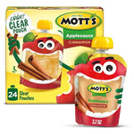 24 Mott's Cinnamon Applesauce Pouches