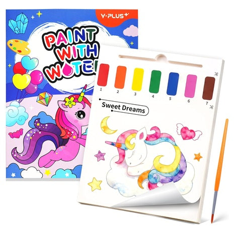Paint With Water Coloring Book