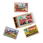 Melissa & Doug 4-in-1 Wooden Jigsaw Puzzle