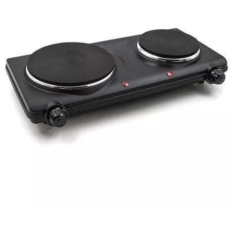 Elite Cuisine Electric Double Cast Burner Hot Plate