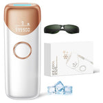 Laser Hair Removal with Ice Cooling