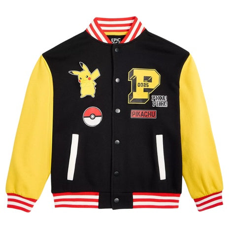 Boys' Pikachu Varsity Jacket