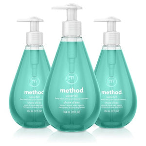 3 Pack Method Gel Hand Soap, Waterfall
