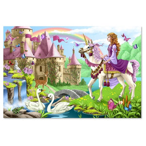 Melissa & Doug Fairy Tale Castle Jumbo Jigsaw Floor Puzzle