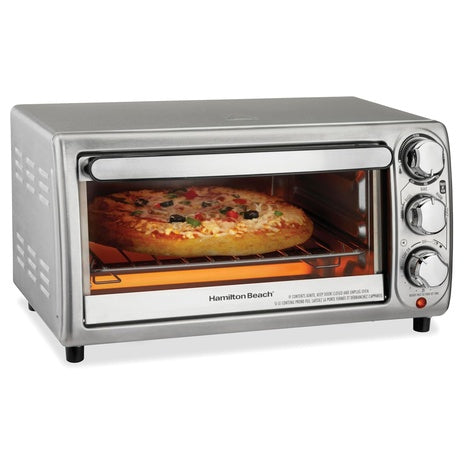 Hamilton Beach 4-Slice Toaster Oven with 5 Cooking Modes