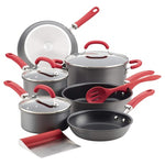 11 Piece Rachael Ray Nonstick Cookware Pots and Pans Set