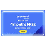 Get 4 Months of Amazon Music Unlimited for Free