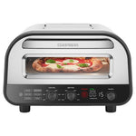 Chefman 12" Indoor Electric Pizza Maker Oven W/ Stone & Peel (Stainless Steel)