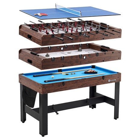 54" MD Sports 4-in-1 Multi Game Table