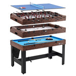 54" MD Sports 4-in-1 Multi Game Table