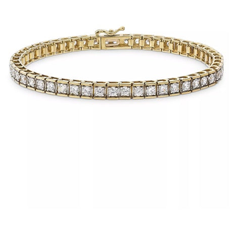 Diamond Gold or White Gold Bracelet