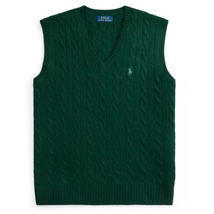 Polo Ralph Lauren Men's Cable-Knit Wool-Cashmere Sweater Vest