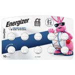 10 Energizer 3V Lithium Coin Batteries