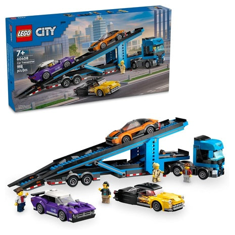 LEGO City Car Transporter Truck with Sports Cars