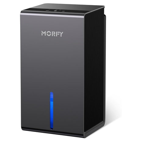 6-Oz Morfy Small Dehumidifier With Auto Shut Off (Gray Blue)