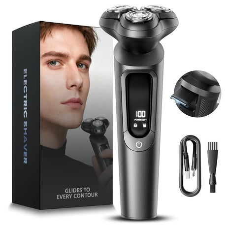 3D Flex Blade Waterproof Electric Razor with Pop-Up Trimmer