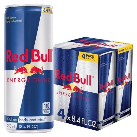4 Cans Of Red Bull