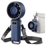 Diveblues 100-Speed Rechargeable Foldable Handheld Turbo Fan