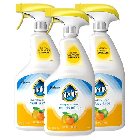 3-Pack Pledge pH Balanced Multisurface Cleaner Spray