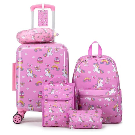 6-Piece Little Kids Luggage Set (4 Styles)