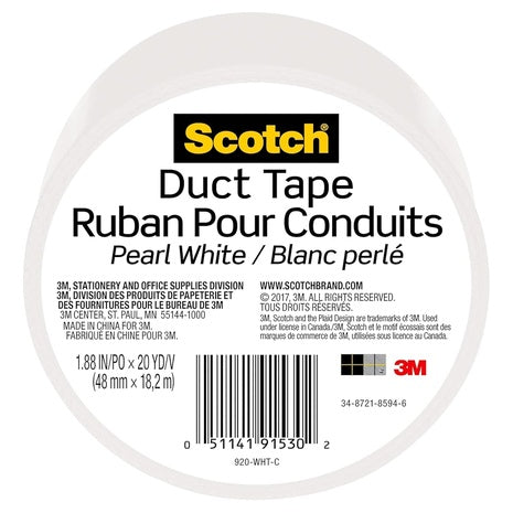 Scotch Pearl White Duct Tape